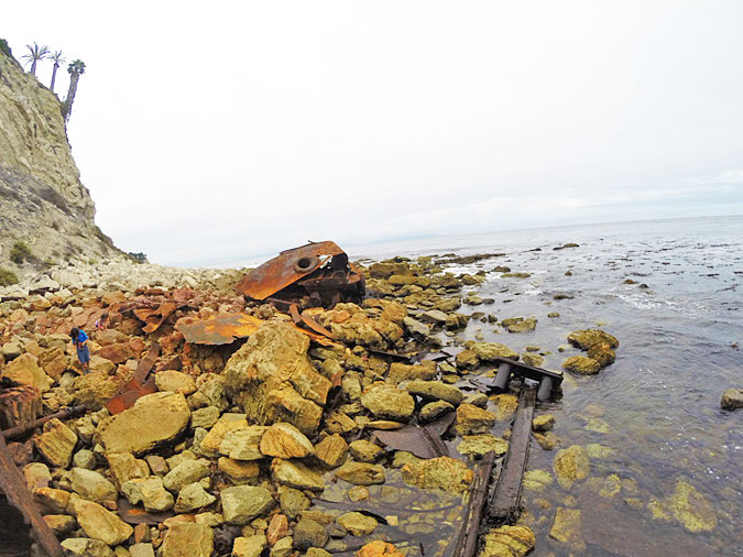 SS Dominator shipwreck, Palos Verdes Cove