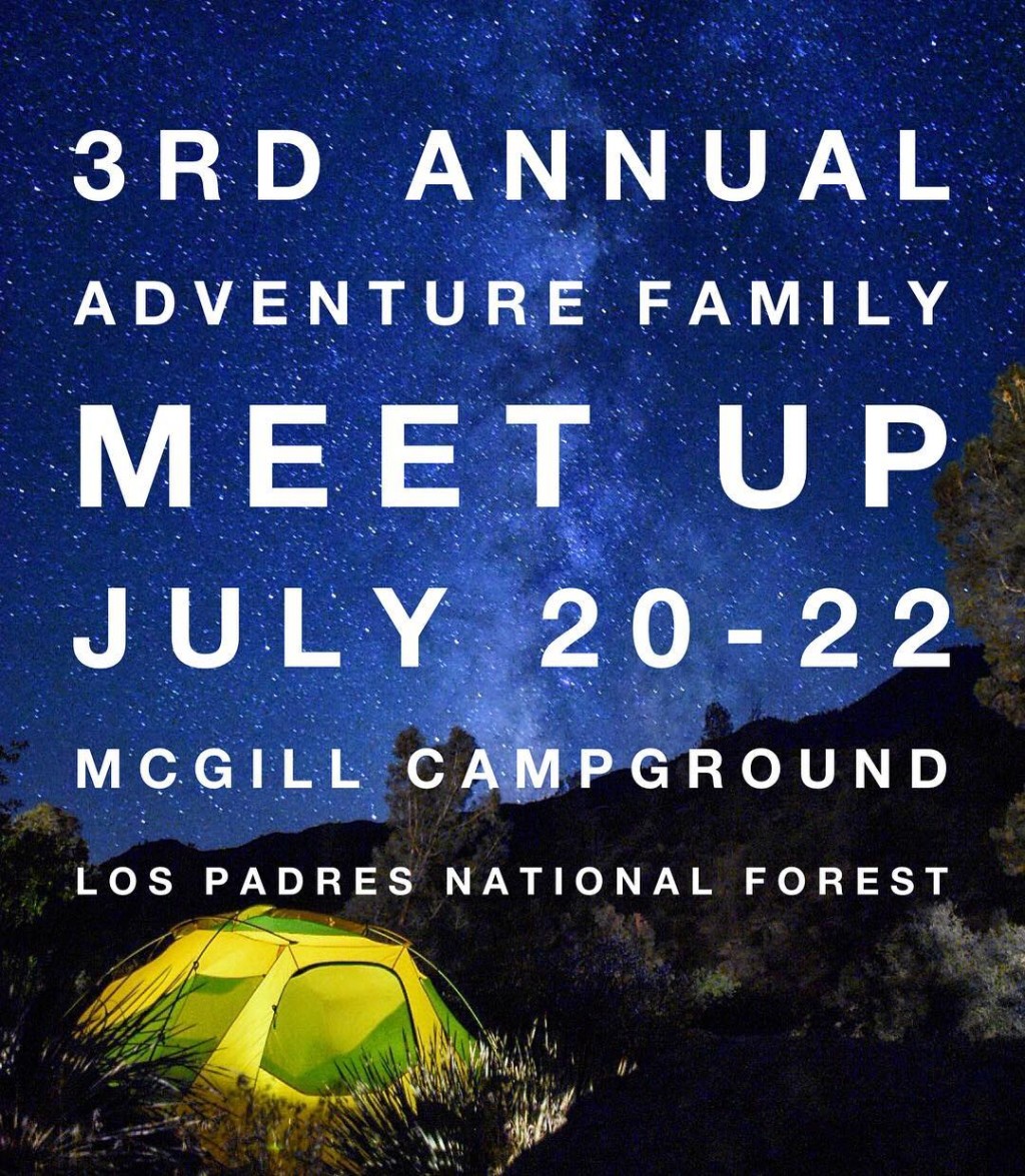 3nd Annual Adventure Family Meet-up — July 20-22, 2018